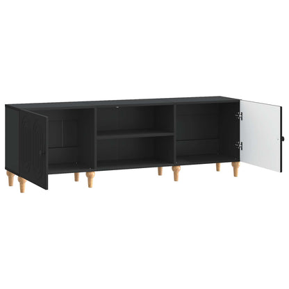 TV Cabinet Black 150 x 31 x 50 cm Engineered Wood