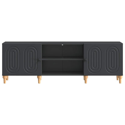 TV Cabinet Black 150 x 31 x 50 cm Engineered Wood