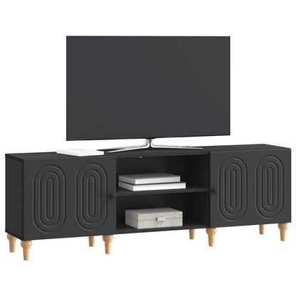 TV Cabinet Black 150 x 31 x 50 cm Engineered Wood