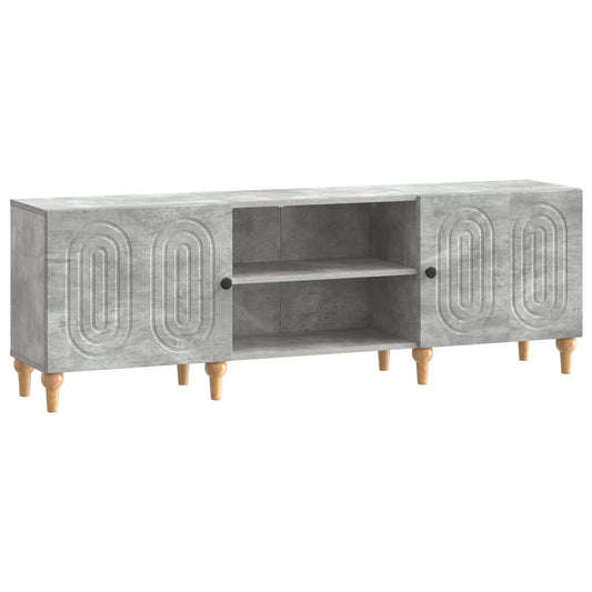 TV Cabinet 150 x 31 x 50 cm Concrete Grey Engineered Wood