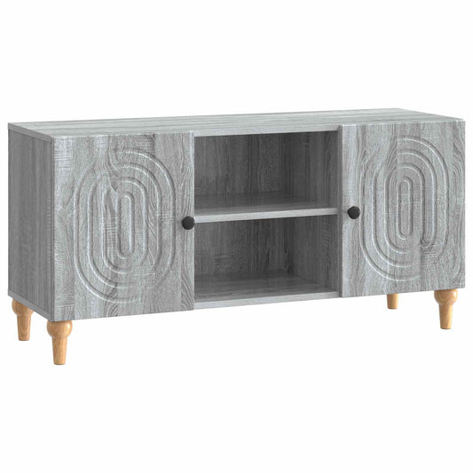 TV Cabinet 102 x 34.5 x 50 cm Grey Sonoma Engineered Wood