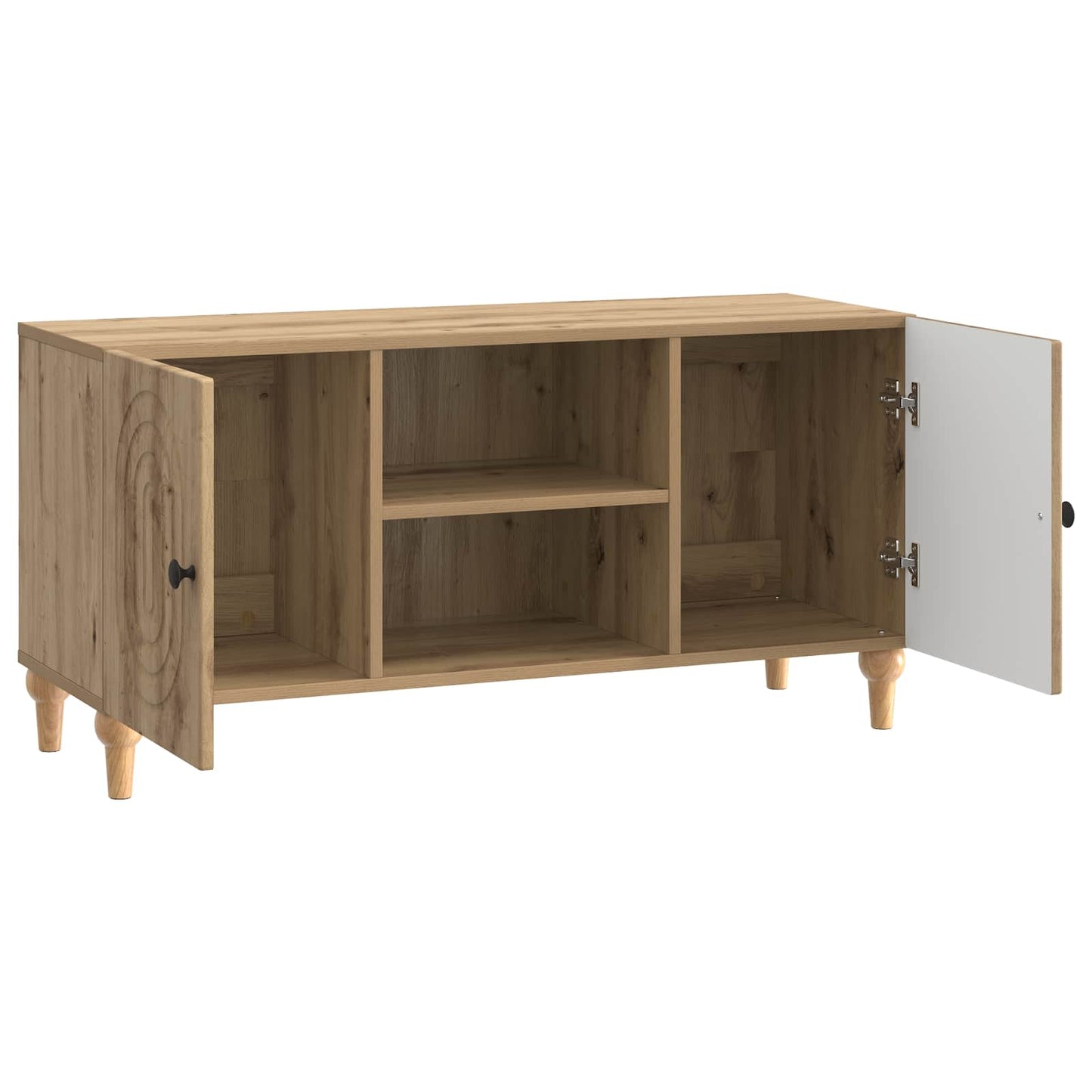 TV Cabinet 102 x 34.5 x 50 cm Artisan Oak Engineered Wood