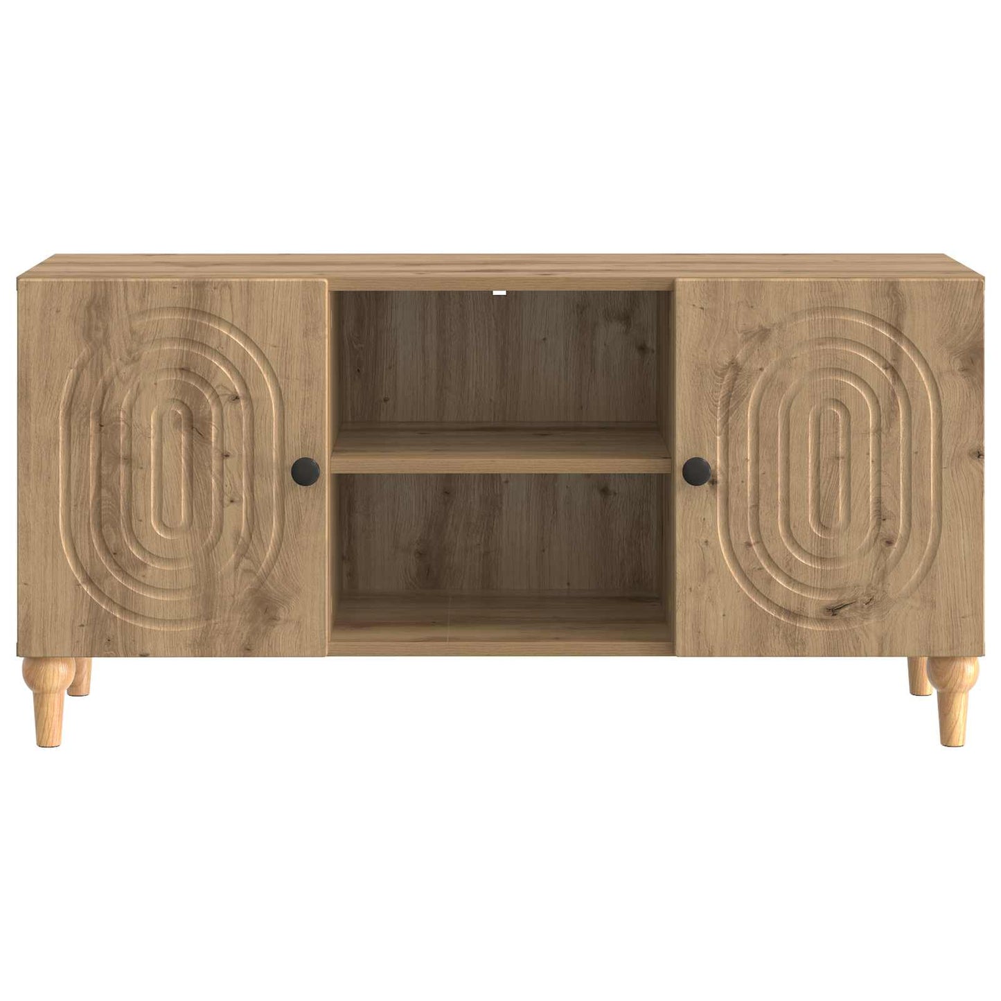 TV Cabinet 102 x 34.5 x 50 cm Artisan Oak Engineered Wood