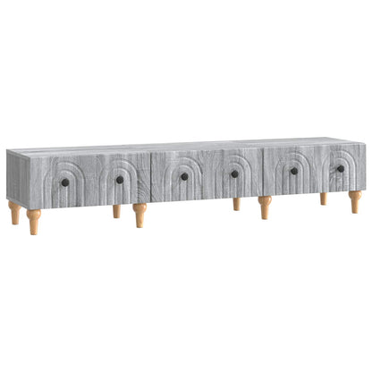 TV Cabinet Grey Sonoma 147 x 34.5 x 30 cm Engineered Wood