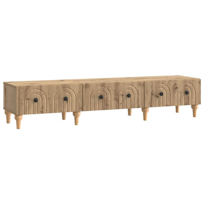 TV Cabinet 147 x 34.5 x 30 cm Artisan Oak Engineered Wood