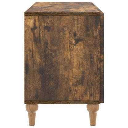 TV Cabinet Smoked Oak 99 x 34.5 x 50 cm Engineered Wood