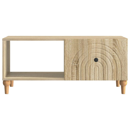 Coffee Table Sonoma Oak 90 x 50 x 40 cm Engineered Wood