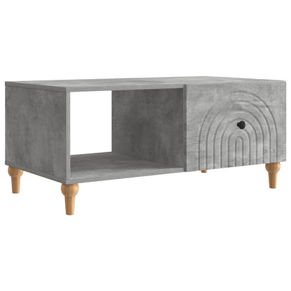 Coffee Table Concrete Grey 90 x 50 x 40 cm Engineered Wood