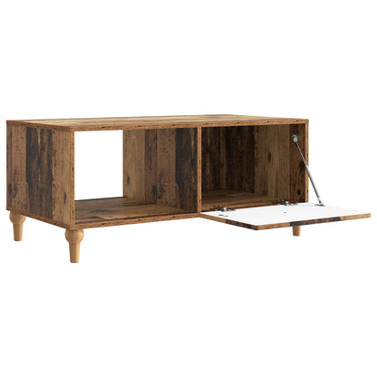 Coffee Table Old Wood 90 x 50 x 40 cm Engineered Wood