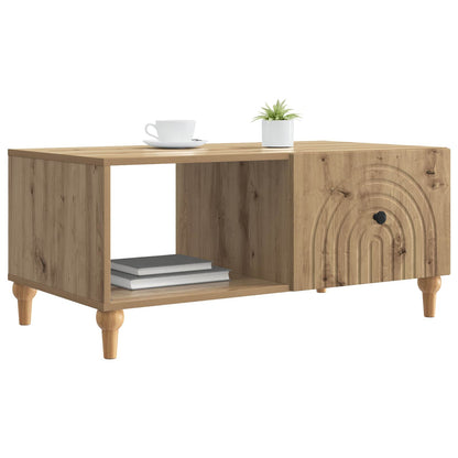 Coffee Table Artisan Oak 90 x 50 x 40 cm Engineered Wood