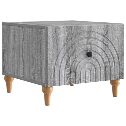 Coffee Table Grey Sonoma 49 x 50 x 40 cm Engineered Wood