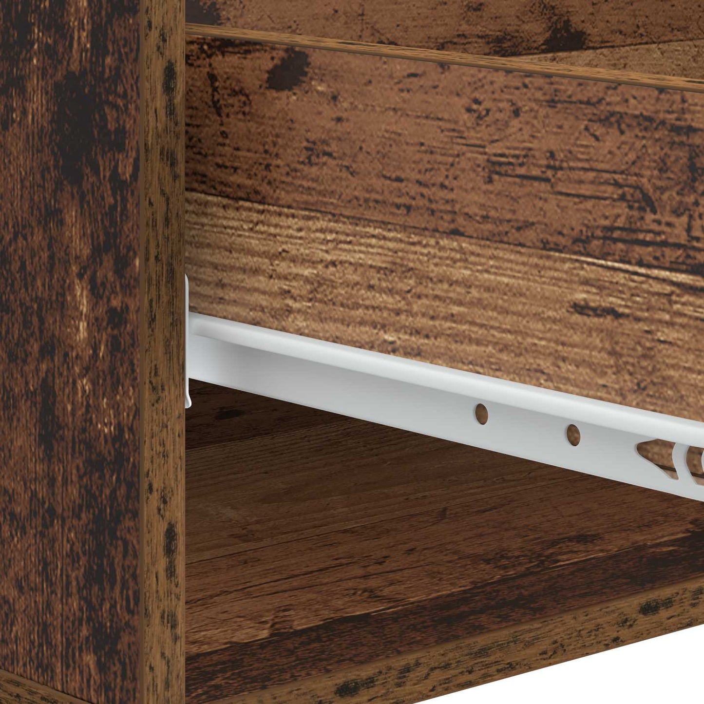 Coffee Table Old Wood 49 x 50 x 40 cm Engineered Wood
