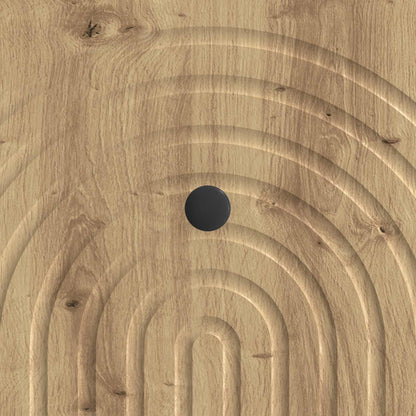 Coffee Table Artisan Oak 49 x 50 x 40 cm Engineered Wood