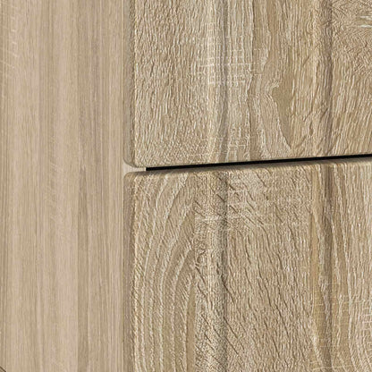 Bedside Cabinet Sonoma Oak 43 x 34.5 x 49.5 cm Engineered Wood