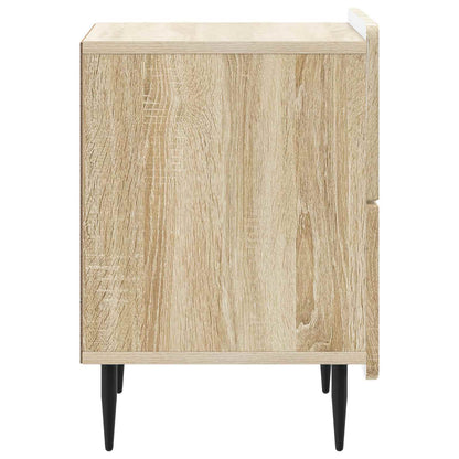 Bedside Cabinet 2 pcs Sonoma Oak 43 x 34.5 x 49.5 cm