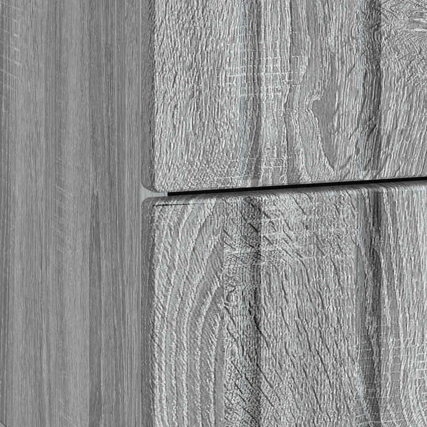 Bedside Cabinet Grey Sonoma 43 x 34.5 x 49.5 cm Engineered Wood