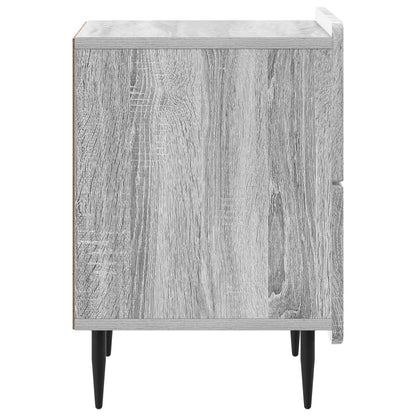 Bedside Cabinet Grey Sonoma 43 x 34.5 x 49.5 cm Engineered Wood