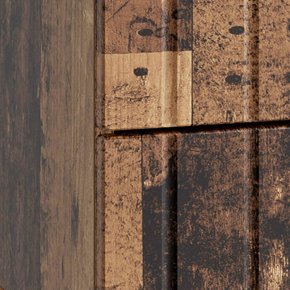 Bedside Cabinet Old Wood 43 x 34.5 x 49.5 cm Engineered Wood