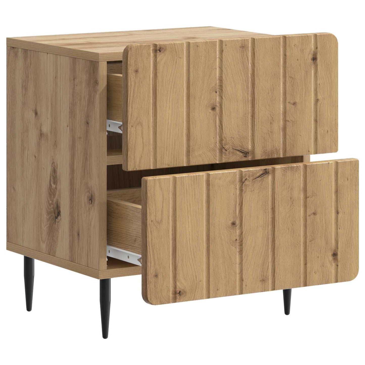 Bedside Cabinet Artisan Oak 43 x 34.5 x 49.5 cm Engineered Wood