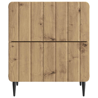 Bedside Cabinet Artisan Oak 43 x 34.5 x 49.5 cm Engineered Wood