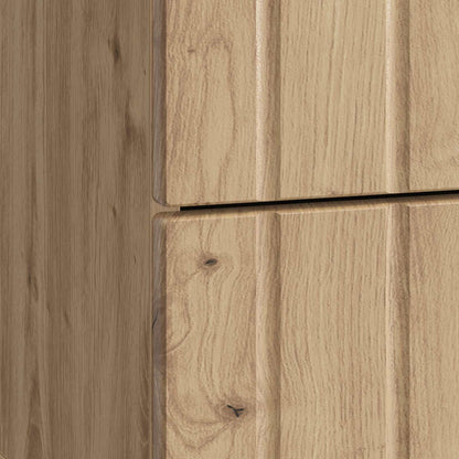 Bedside Cabinet 2 pcs Artisan Oak 43 x 34.5 x 49.5 cm