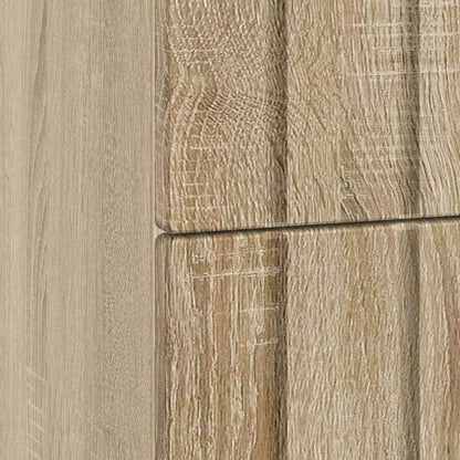 Bedside Cabinet Sonoma Oak 62 x 34.5 x 49.5 cm Engineered Wood