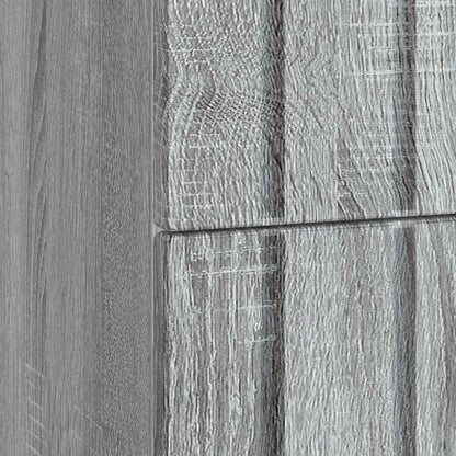 Bedside Cabinet Grey Sonoma 62 x 34.5 x 49.5 cm Engineered Wood