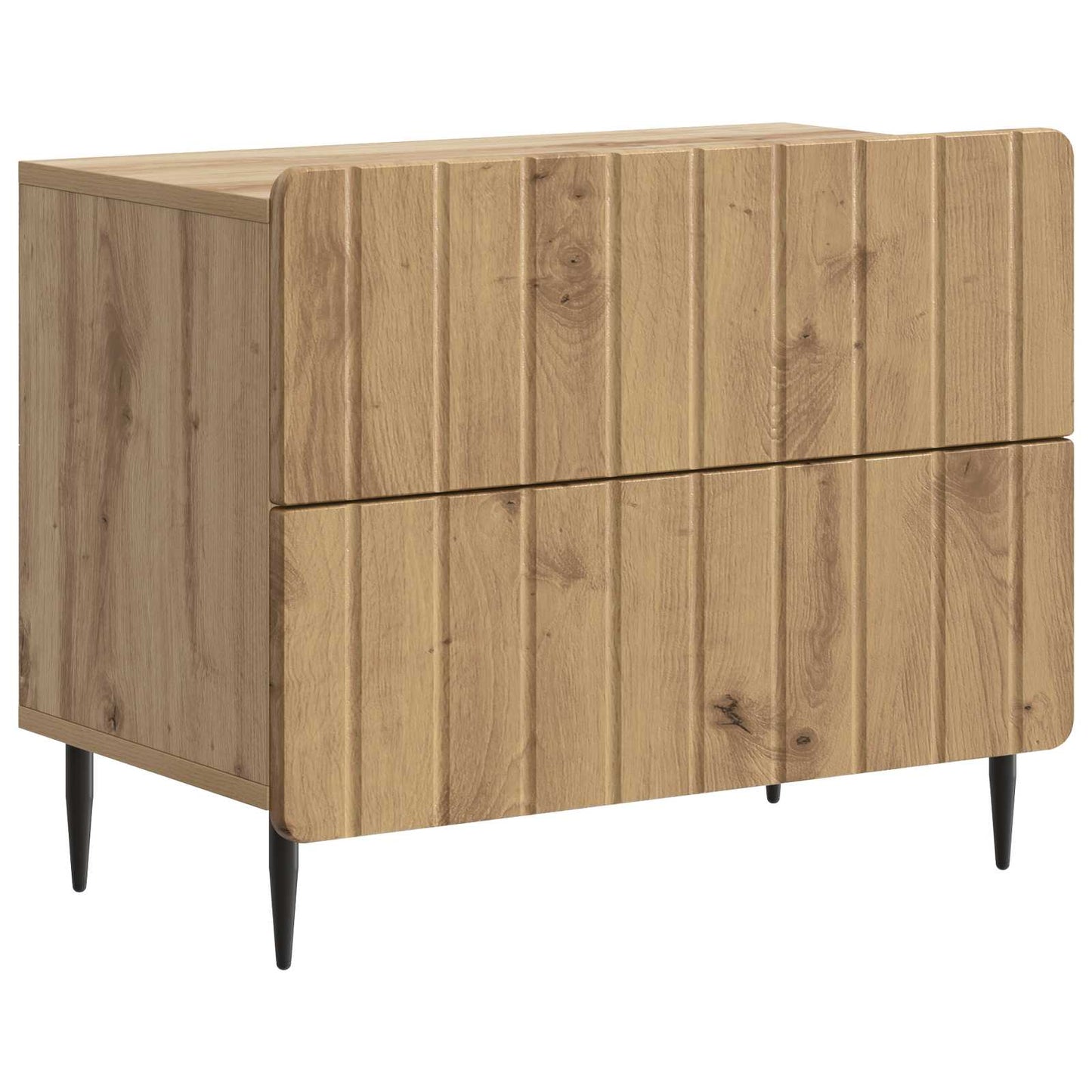 Bedside Cabinet Artisan Oak 62 x 34.5 x 49.5 cm Engineered Wood