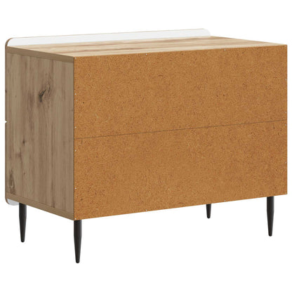 Bedside Cabinet Artisan Oak 62 x 34.5 x 49.5 cm Engineered Wood