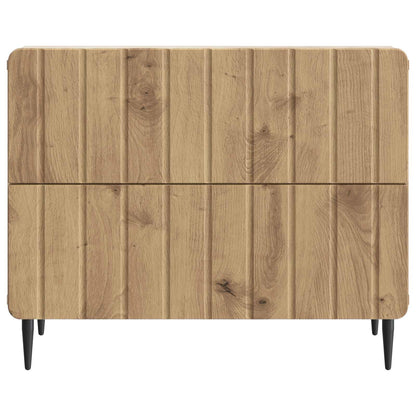 Bedside Cabinet Artisan Oak 62 x 34.5 x 49.5 cm Engineered Wood