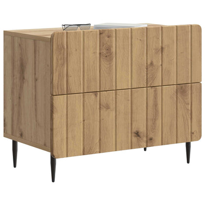 Bedside Cabinet Artisan Oak 62 x 34.5 x 49.5 cm Engineered Wood