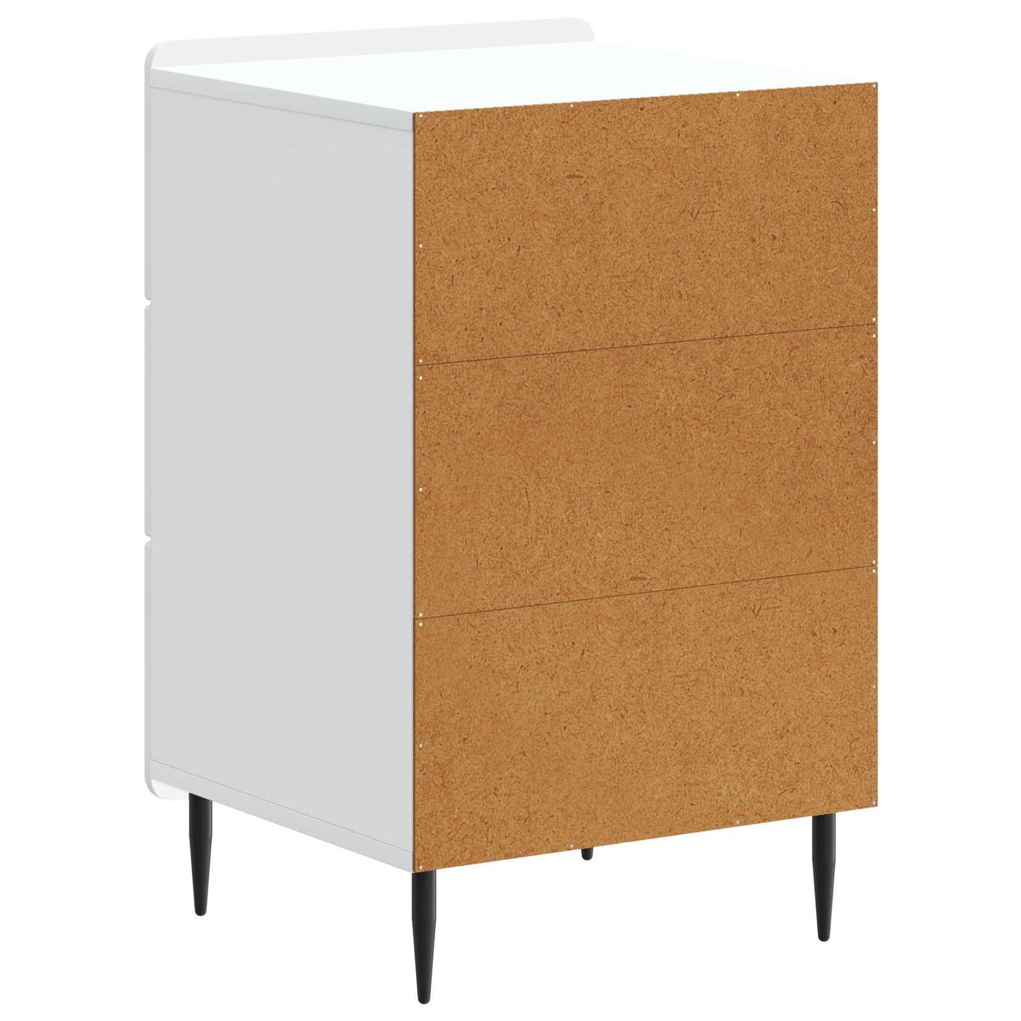 Bedside Cabinet White 43x 41 x 68 cm Engineered Wood