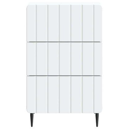 Bedside Cabinet White 43x 41 x 68 cm Engineered Wood