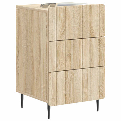 Bedside Cabinet Sonoma Oak 43x 41 x 68 cm Engineered Wood