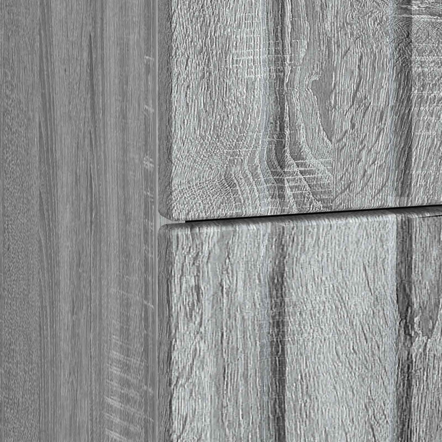 Bedside Cabinet Grey Sonoma 43x 41 x 68 cm Engineered Wood