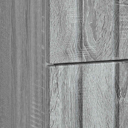 Bedside Cabinet Grey Sonoma 43x 41 x 68 cm Engineered Wood