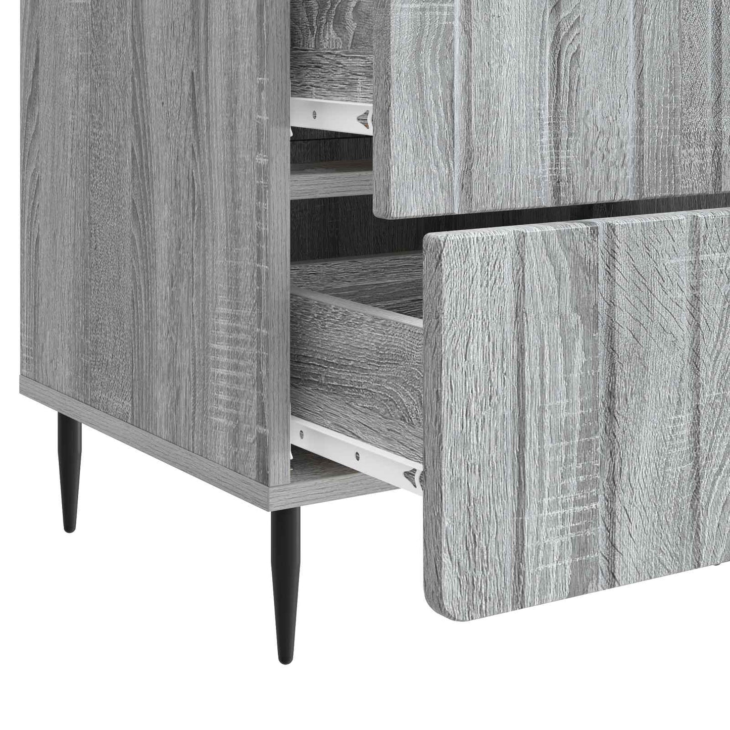 Bedside Cabinet Grey Sonoma 43x 41 x 68 cm Engineered Wood
