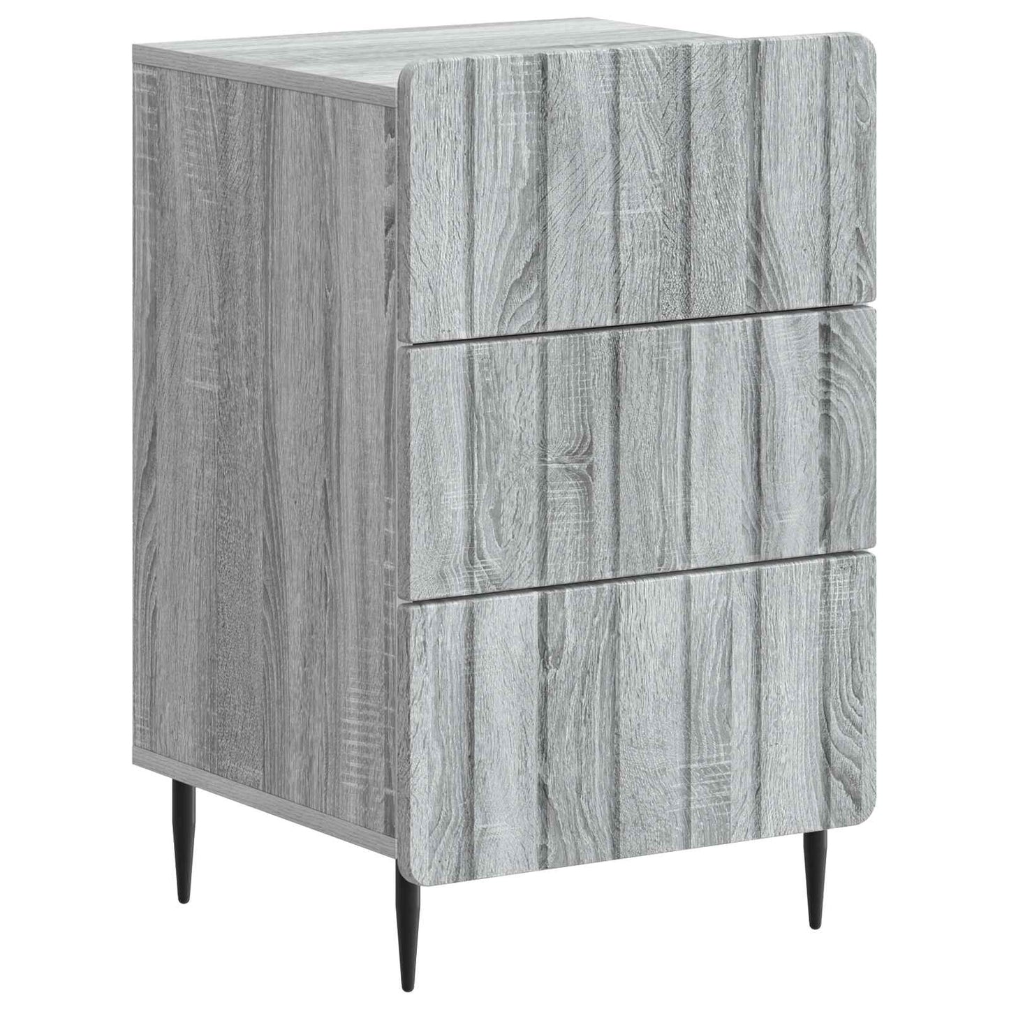 Bedside Cabinet Grey Sonoma 43x 41 x 68 cm Engineered Wood