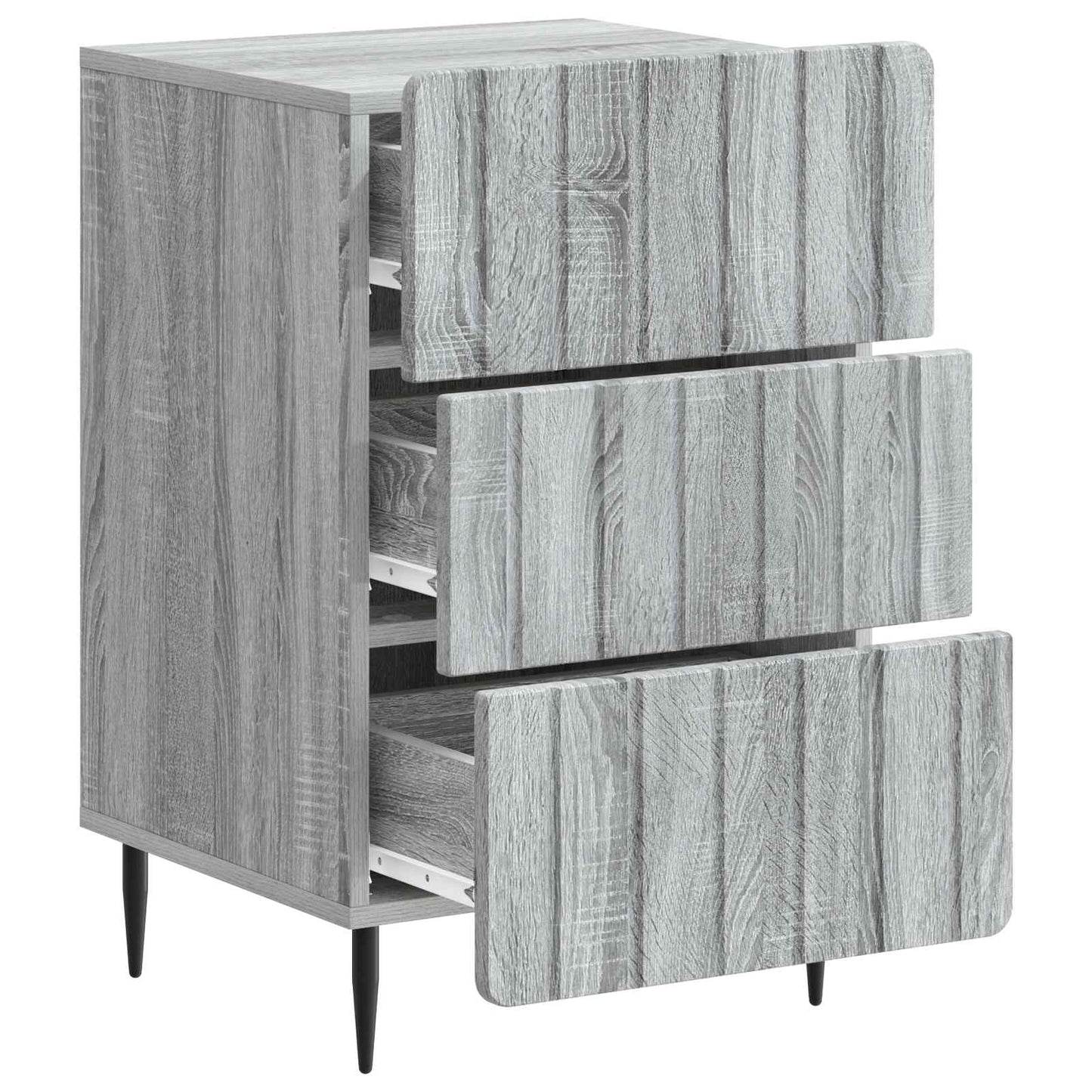 Bedside Cabinet Grey Sonoma 43x 41 x 68 cm Engineered Wood