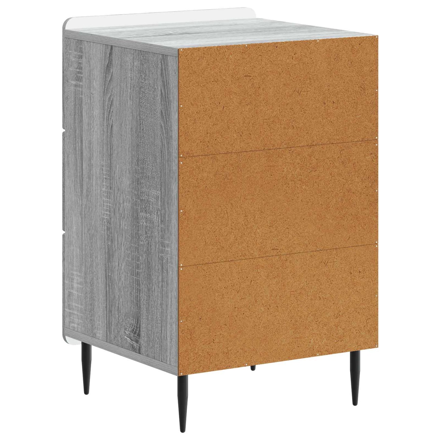 Bedside Cabinet Grey Sonoma 43x 41 x 68 cm Engineered Wood