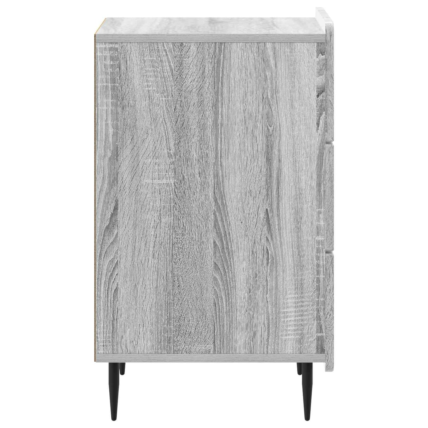 Bedside Cabinet Grey Sonoma 43x 41 x 68 cm Engineered Wood