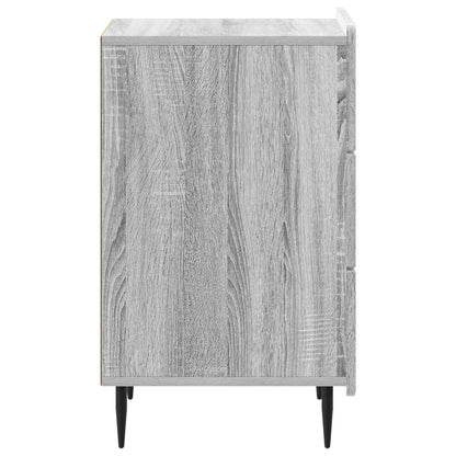 Bedside Cabinet Grey Sonoma 43x 41 x 68 cm Engineered Wood