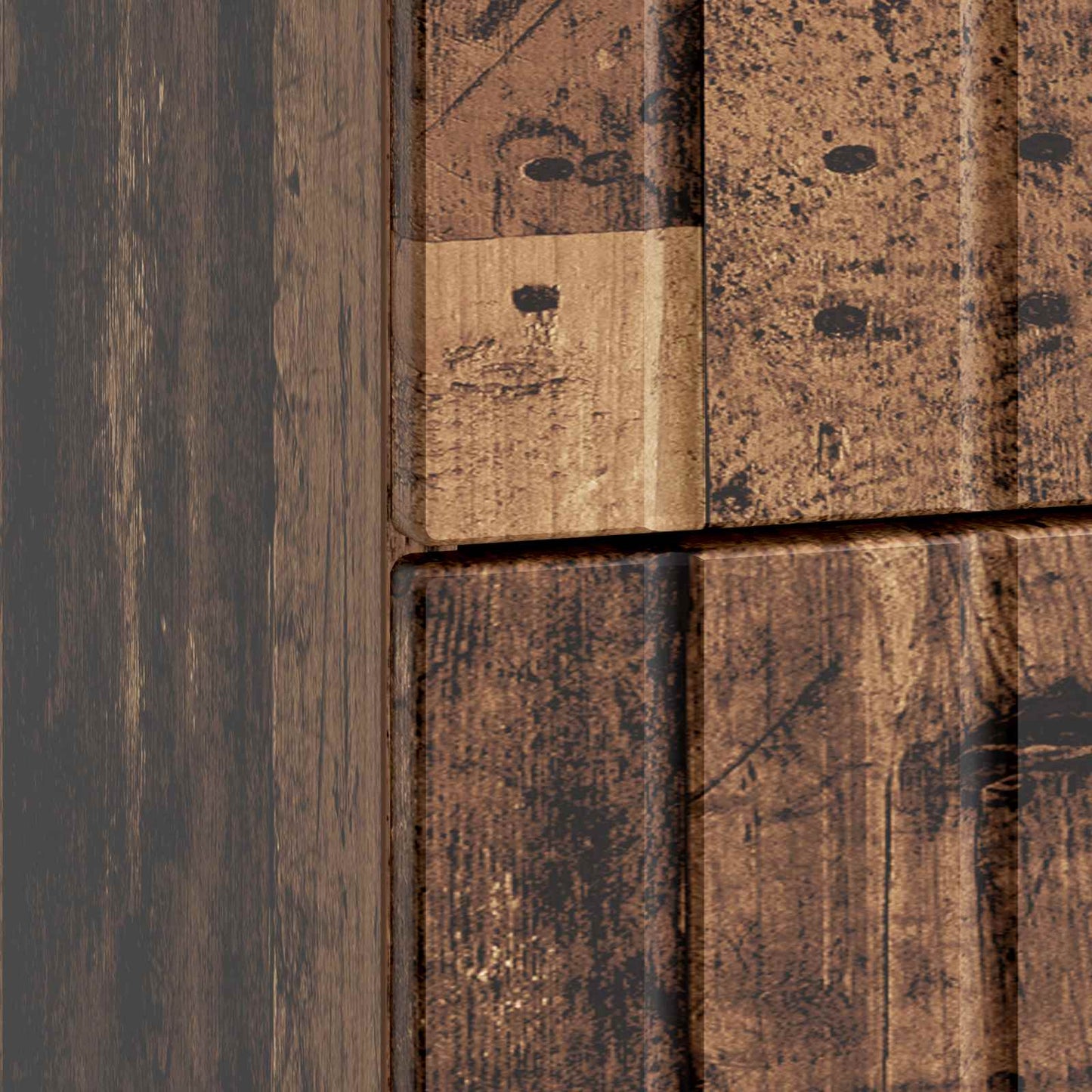 Bedside Cabinet Old Wood 43x 41 x 68 cm Engineered Wood