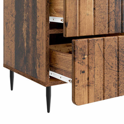 Bedside Cabinet Old Wood 43x 41 x 68 cm Engineered Wood