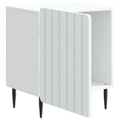 Bedside Cabinet 2 pcs White 43 x 34.5 x 52 cm Engineered Wood