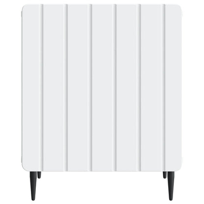 Bedside Cabinet 2 pcs White 43 x 34.5 x 52 cm Engineered Wood