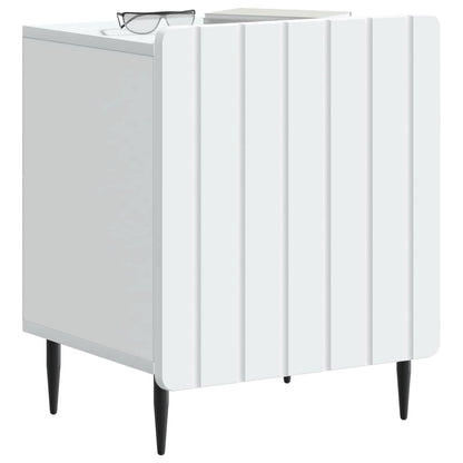 Bedside Cabinet 2 pcs White 43 x 34.5 x 52 cm Engineered Wood