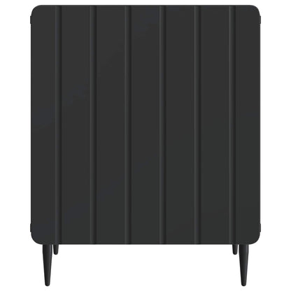 Bedside Cabinet 2 pcs Black 43 x 34.5 x 52 cm Engineered Wood