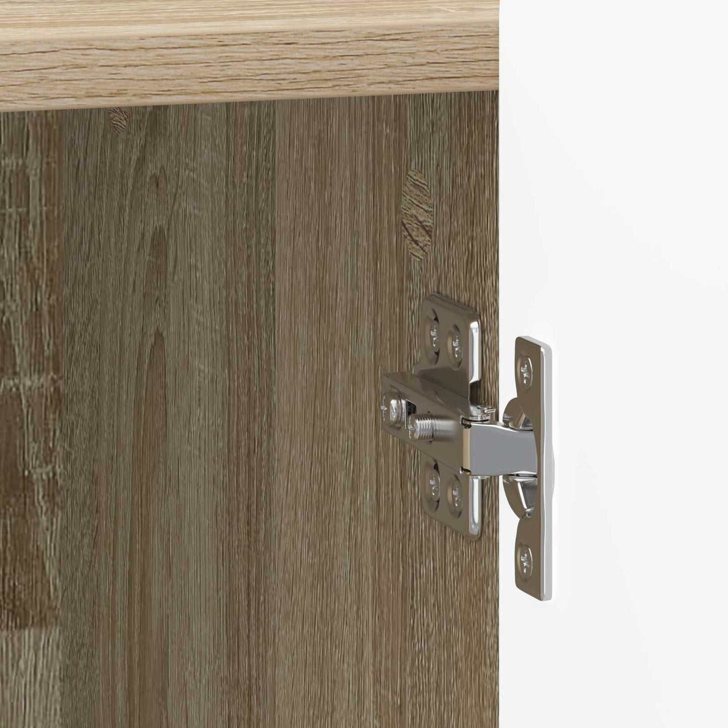 Bedside Cabinet Sonoma Oak 43 x 34.5 x 52 cm Engineered Wood