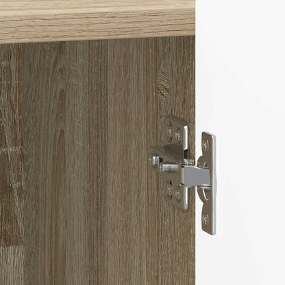Bedside Cabinet Sonoma Oak 43 x 34.5 x 52 cm Engineered Wood